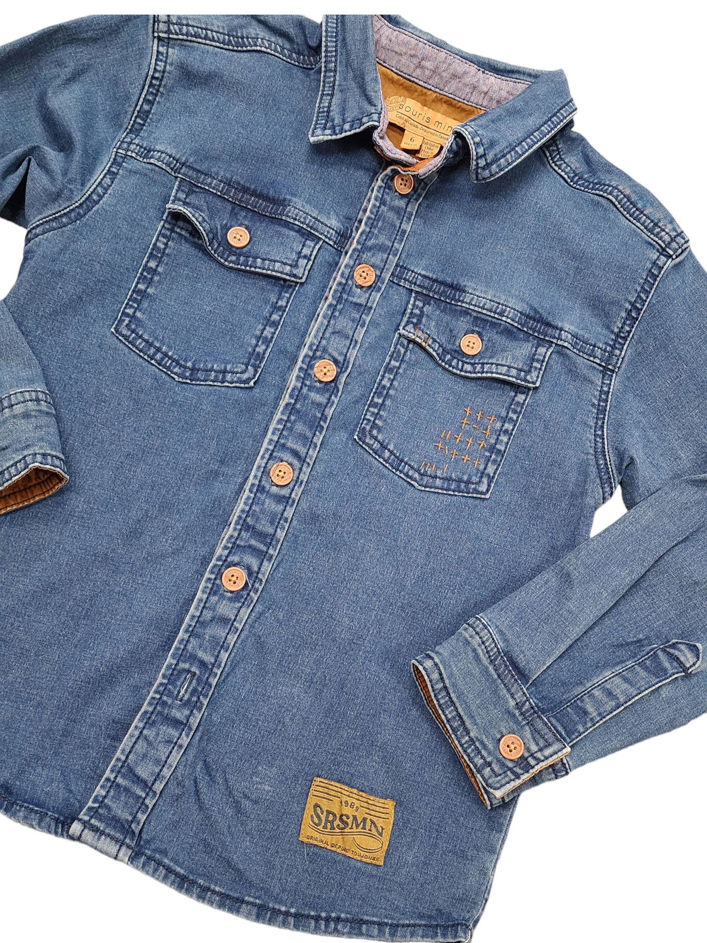 6 ans Chemise en jeans SOURIS MINI