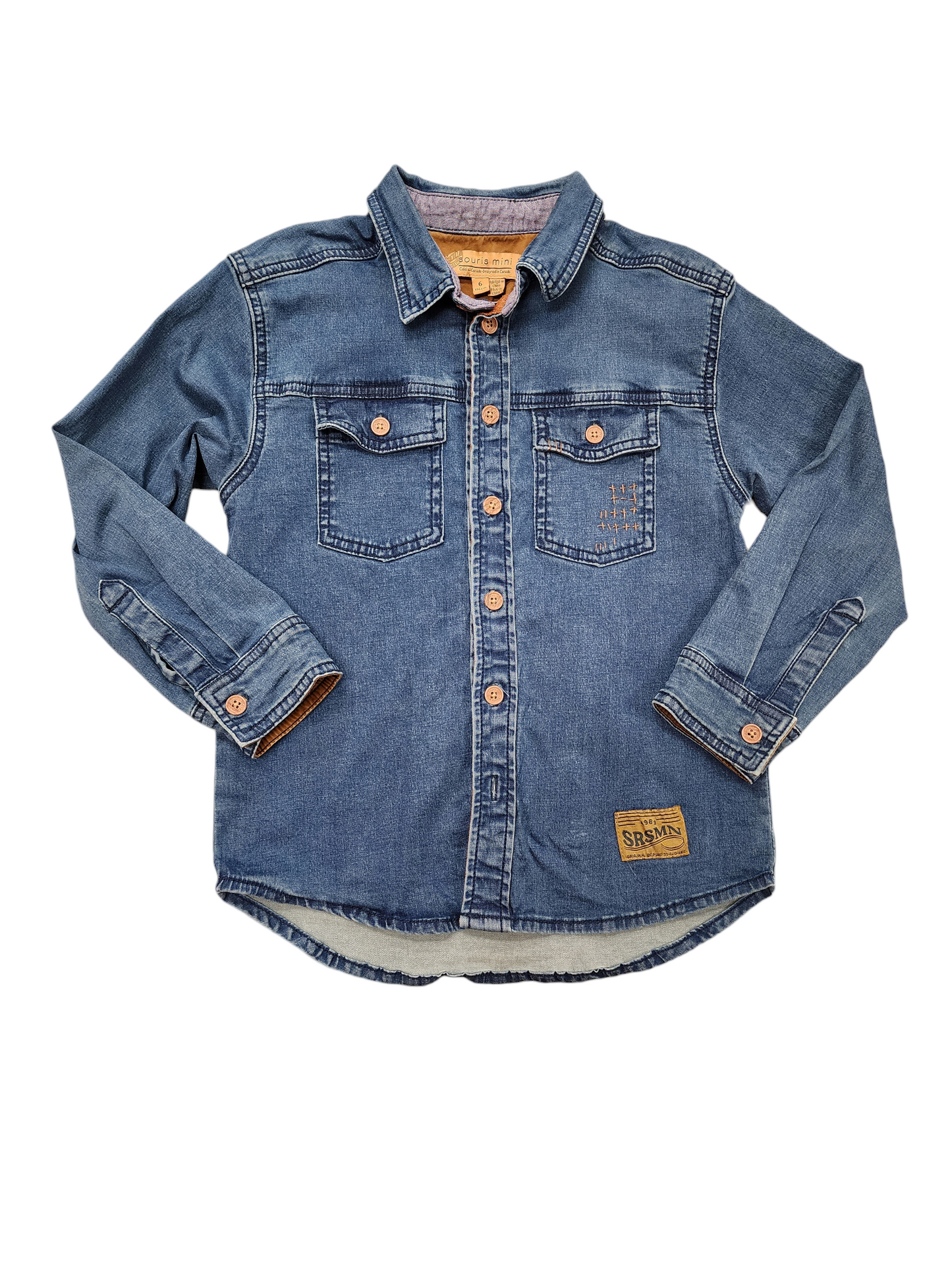 6 ans Chemise en jeans SOURIS MINI