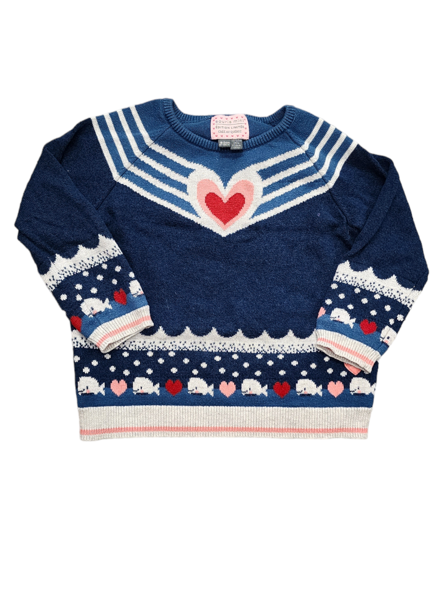 18-24m Tricot SOURIS MINI