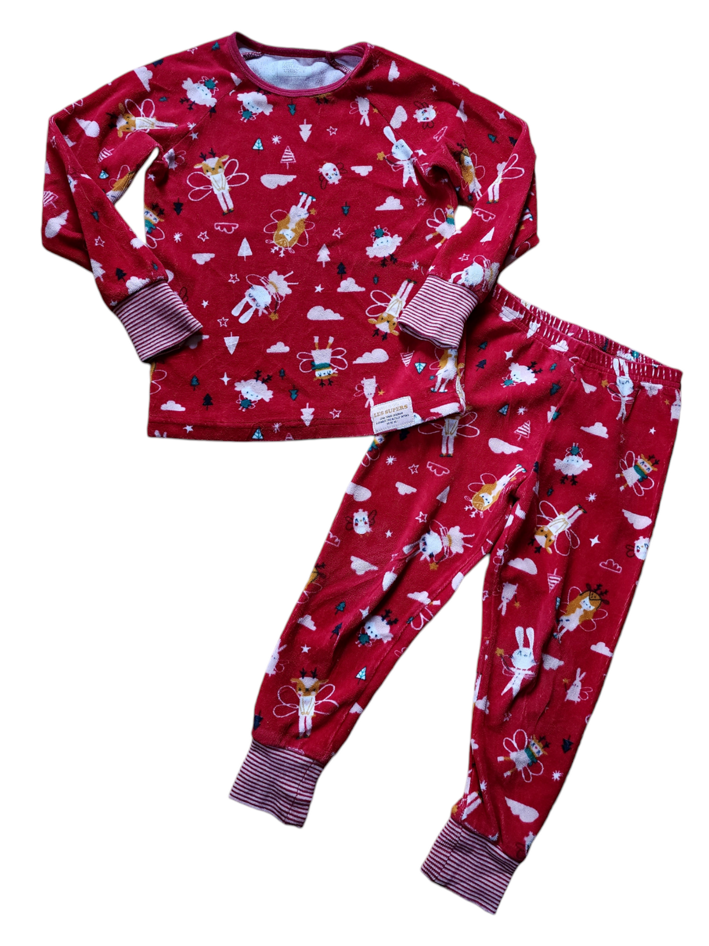 4ans Pyjama Velour SOURIS MINI