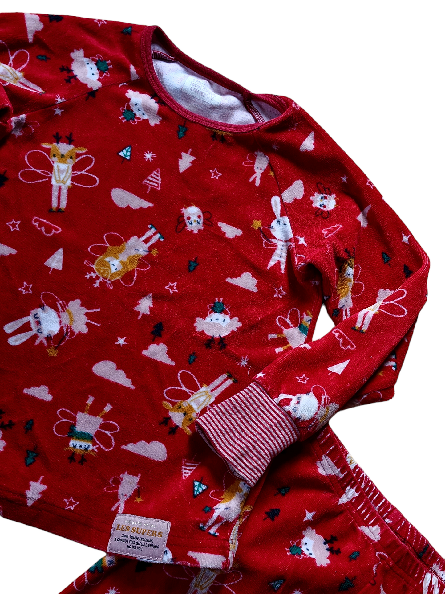 4ans Pyjama Velour SOURIS MINI