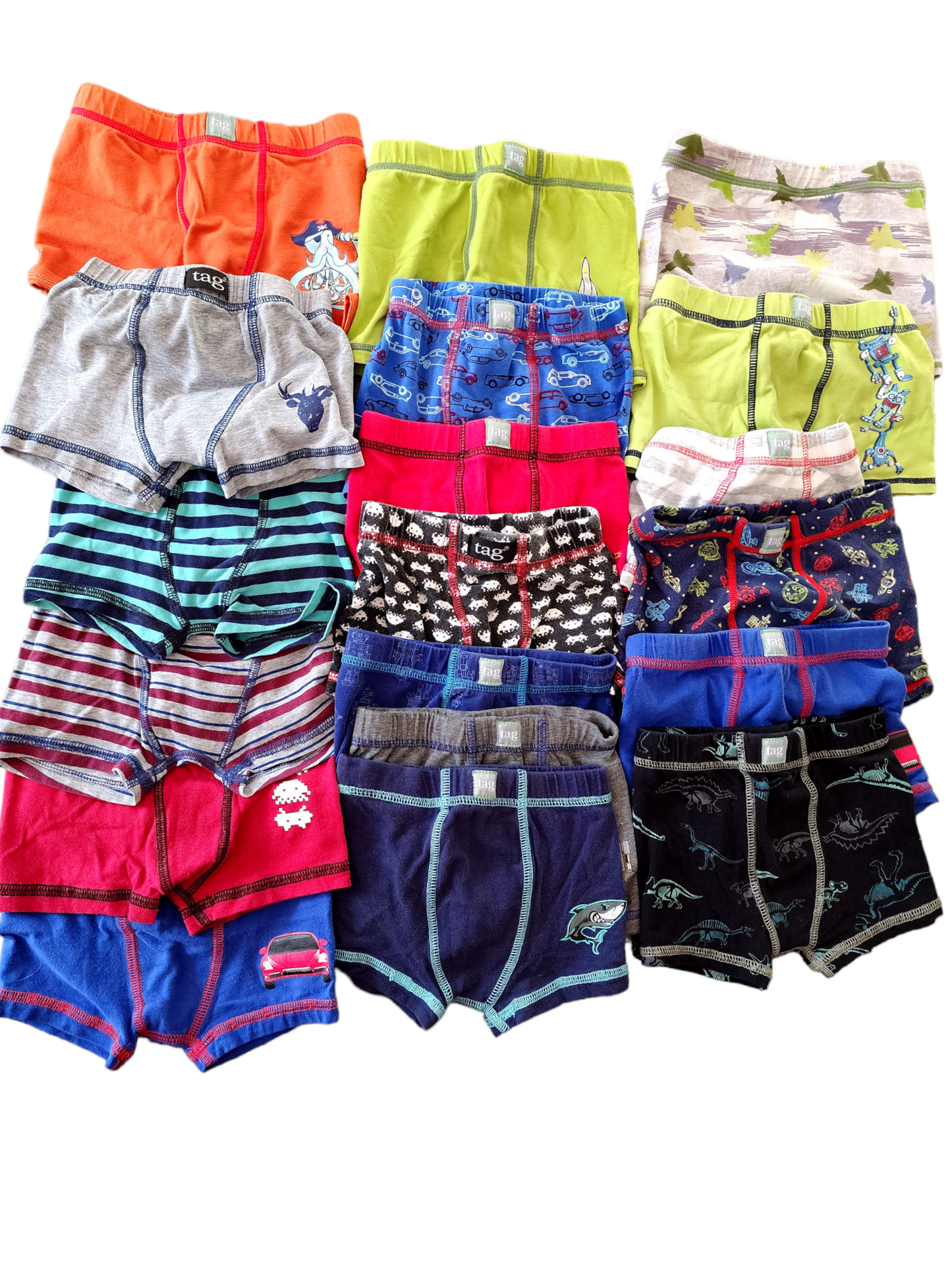 2-3ans Lot de 19 Boxer TAG