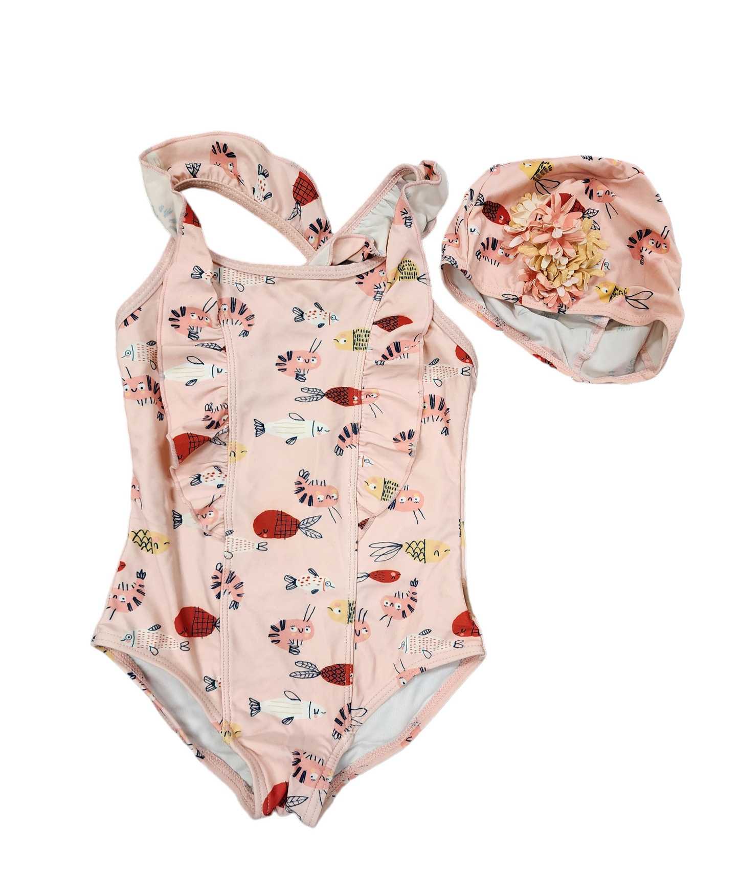 4ans MAillot de bain et casque SOURIS MINI