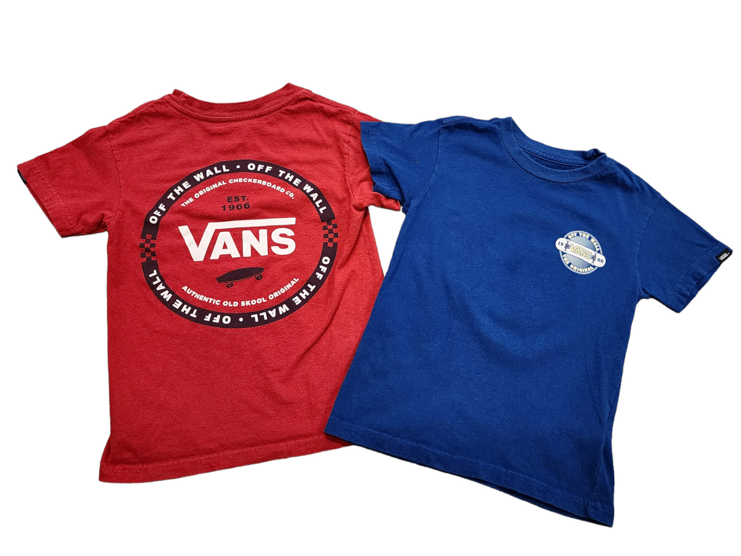 3T lot de 2 T-Shirt VANS *imp leger