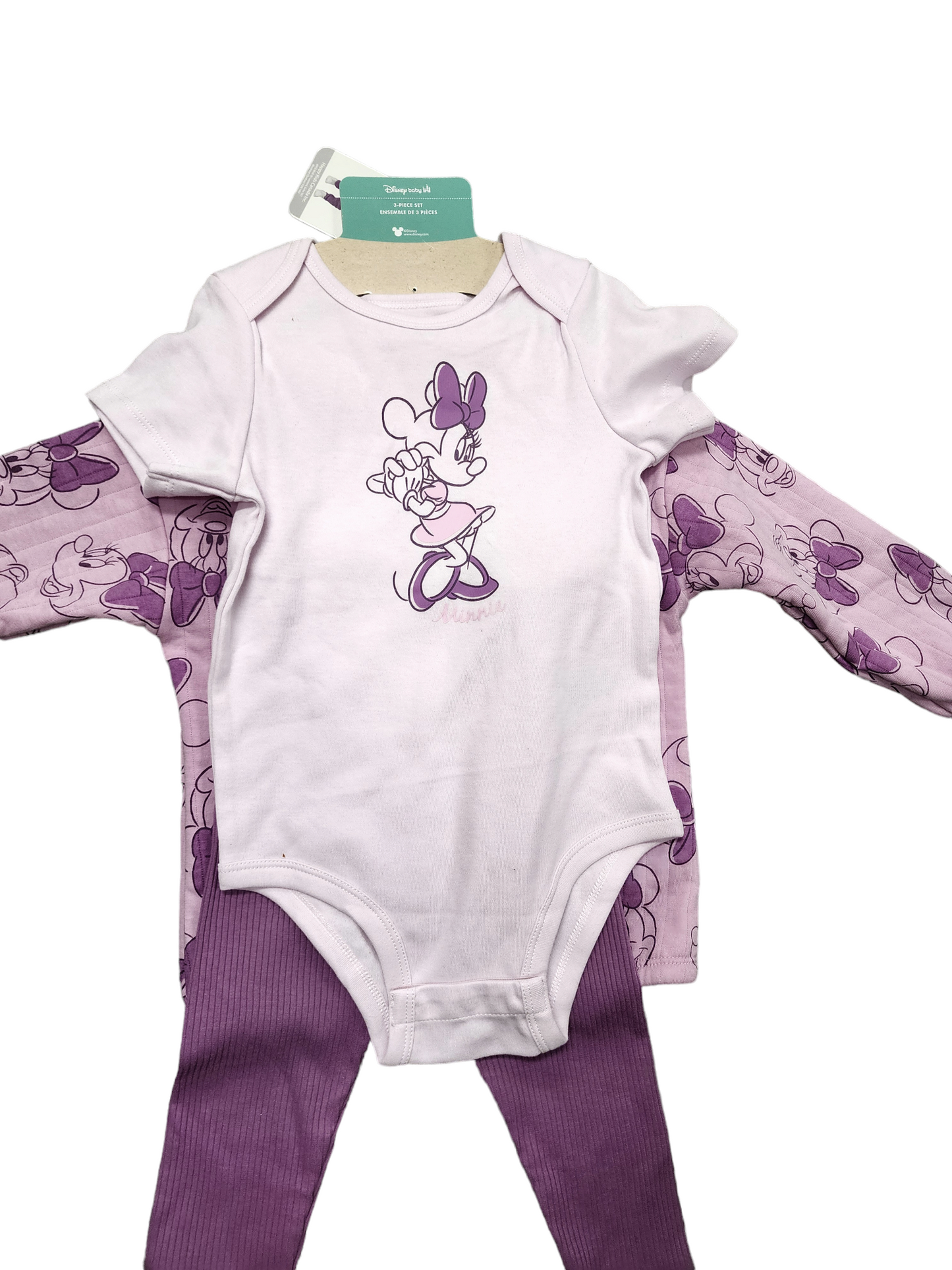 NEUF 24m Ensemble DISNEY minnie mouse