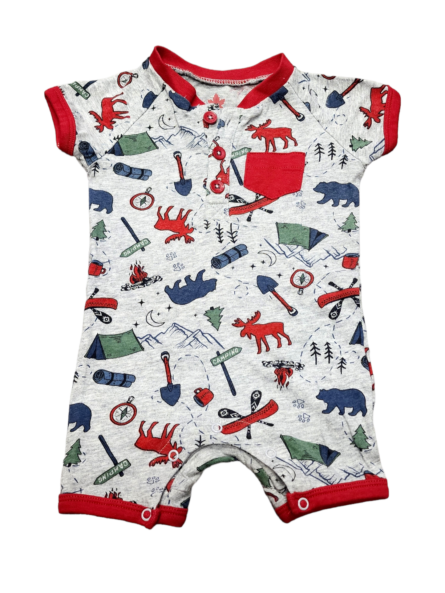 3-6M Pyjama CANADIANA