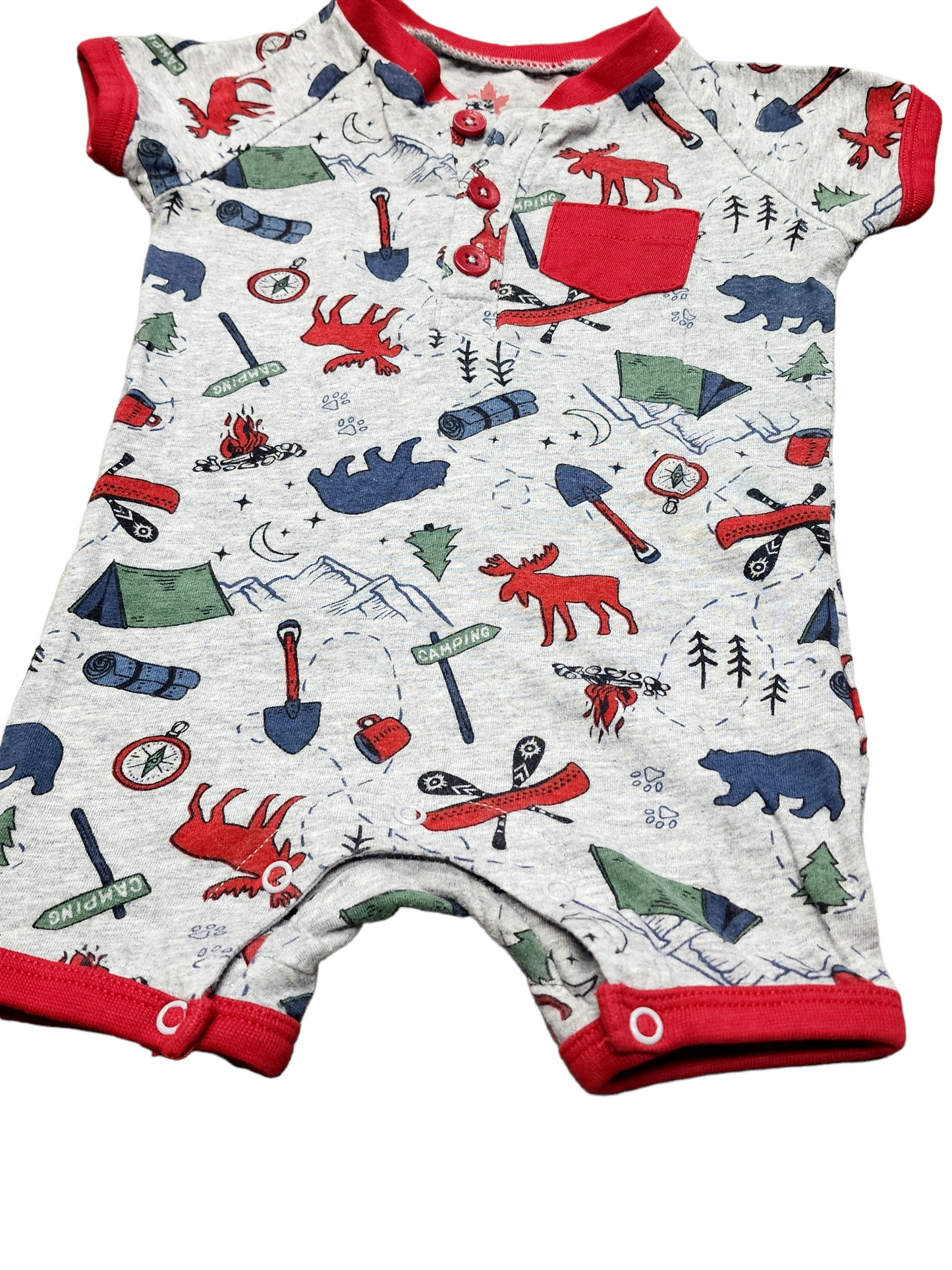 3-6M Pyjama CANADIANA